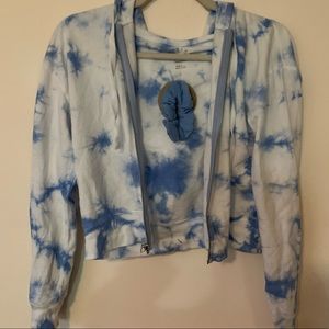 NWT Sundown Zipup Tiedye